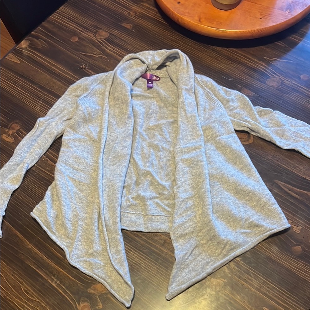 Gray Cashmere Sweater